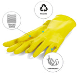 Thrifty Yellows Rubber Gloves 12 Pack